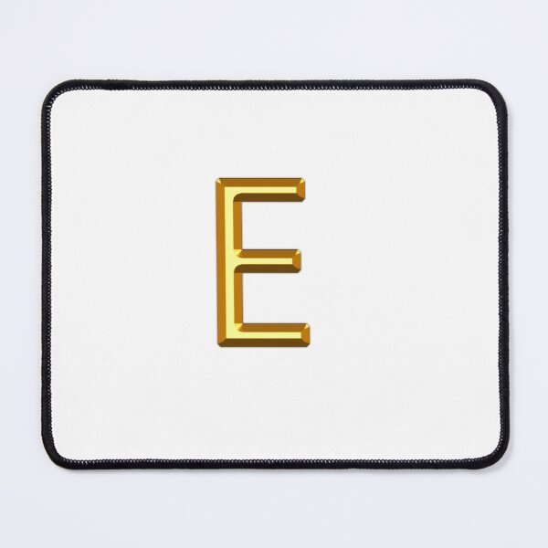 Item preview, Gold Alphabet E designed and sold by If-Art.