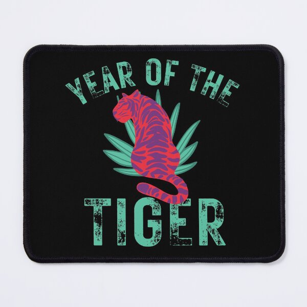 Item preview, Year Of The Tiger Vintage Tropical Print designed and sold by Vibbin4Life33.