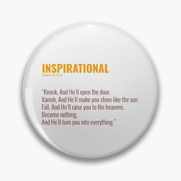 Item preview, Djalâl ad Dîn Rûmî, Insprational Quotes designed and sold by Studio TANFF.