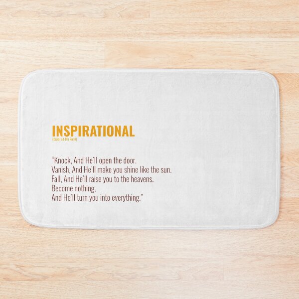 Item preview, Djalâl ad Dîn Rûmî, Insprational Quotes designed and sold by Studio TANFF.