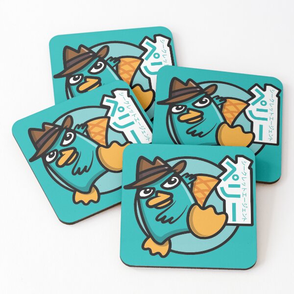 Item preview, Perry - Kawaii Style (Full Color - Teal) designed and sold by Justin Ellis.