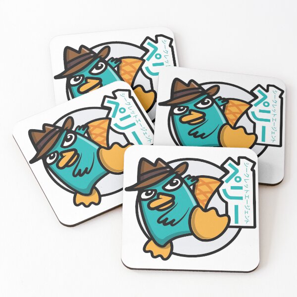 Item preview, Perry - Kawaii Style (Full Color - White) designed and sold by Justin Ellis.