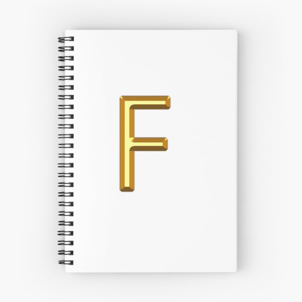 Item preview, Gold Alphabet F designed and sold by If-Art.