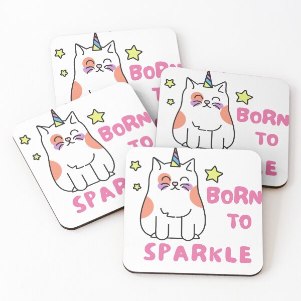 Item preview, Born to Sparkle Caticorn designed and sold by hexchen09.