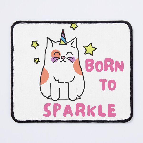 Item preview, Born to Sparkle Caticorn designed and sold by hexchen09.