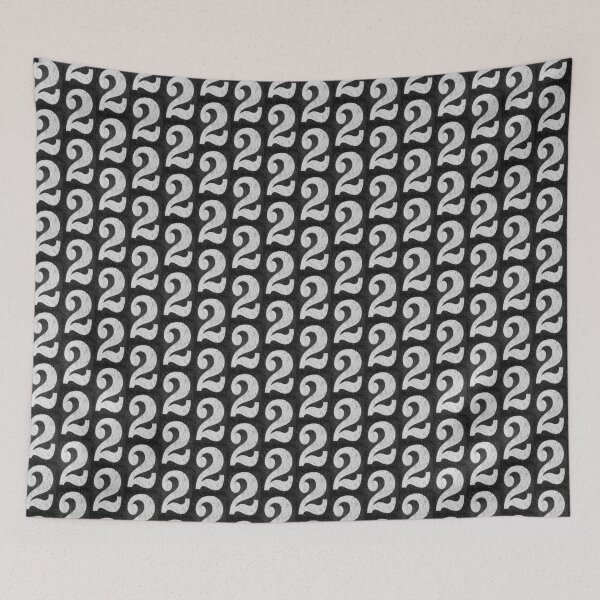 Item preview, Illustration - Number 2 in shabby vintage style designed and sold by WillysVintage.