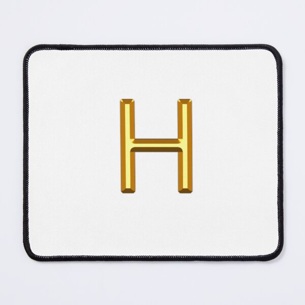Item preview, Gold Alphabet H designed and sold by If-Art.