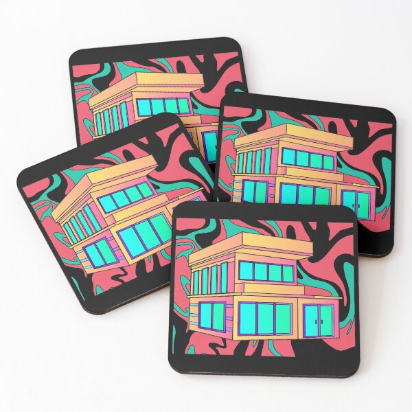 Item preview, Illustration Dream House Villa Color Effects designed and sold by flofin.