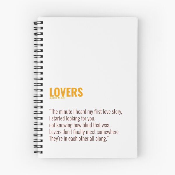Item preview, Djalâl ad Dîn Rûmî Quotes About Lovers designed and sold by Studio TANFF.