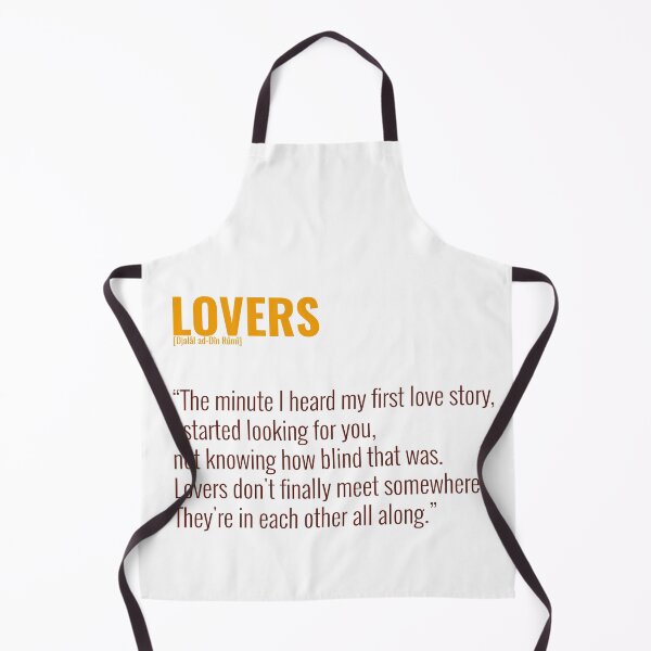 Item preview, Djalâl ad Dîn Rûmî Quotes About Lovers designed and sold by Studio TANFF.