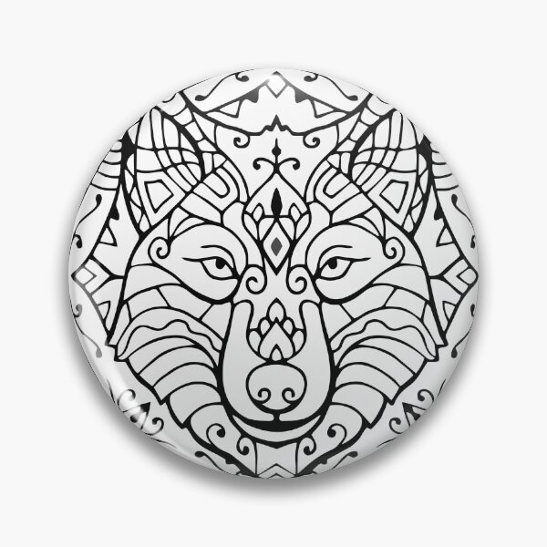 Item preview, Mandala Wolf designed and sold by Fabricio Gardin da Rocha.