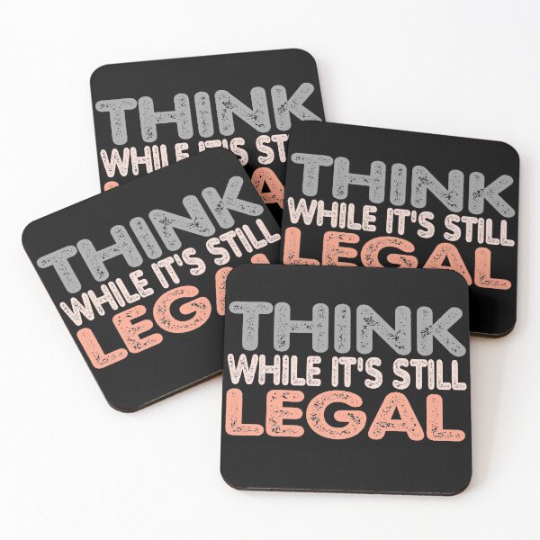 Item preview, Think while it's still legal designed and sold by Mohamed Orav.