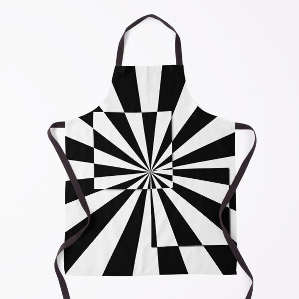 Item preview, Black And White Square Opt Art designed and sold by Marvelpic.