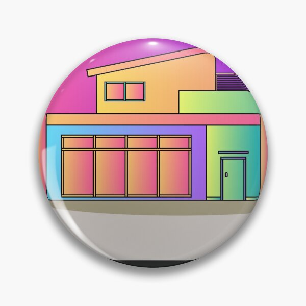 Item preview, Illustration Dream House Villa Color Effects designed and sold by flofin.