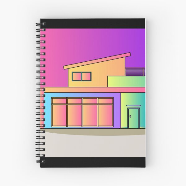 Item preview, Illustration Dream House Villa Color Effects designed and sold by flofin.