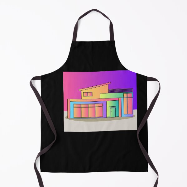 Item preview, Illustration Dream House Villa Color Effects designed and sold by flofin.