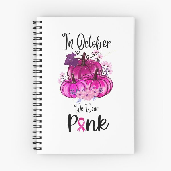 Item preview, In October We Wear Pink Pumpkin Plaid designed and sold by CreativeMansion.