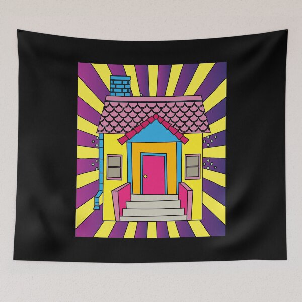 Item preview, Illustration Dream House Villa Color Effects designed and sold by flofin.