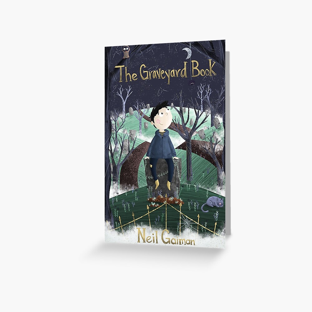 The Graveyard Book Greeting Card