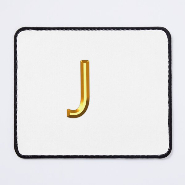 Item preview, Gold Alphabet J designed and sold by If-Art.