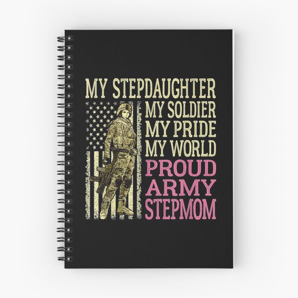 Item preview, My Stepdaughter My Soldier Hero Proud Army Stepmom Mom Gift designed and sold by idabry.