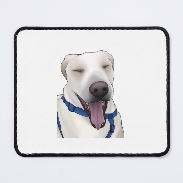 Item preview, Tired, happy dog designed and sold by Amylmcneel.
