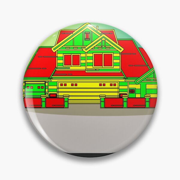 Item preview, Illustration Dream House Villa Color Effects designed and sold by flofin.