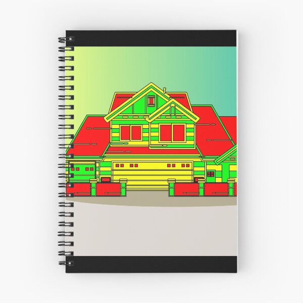 Item preview, Illustration Dream House Villa Color Effects designed and sold by flofin.
