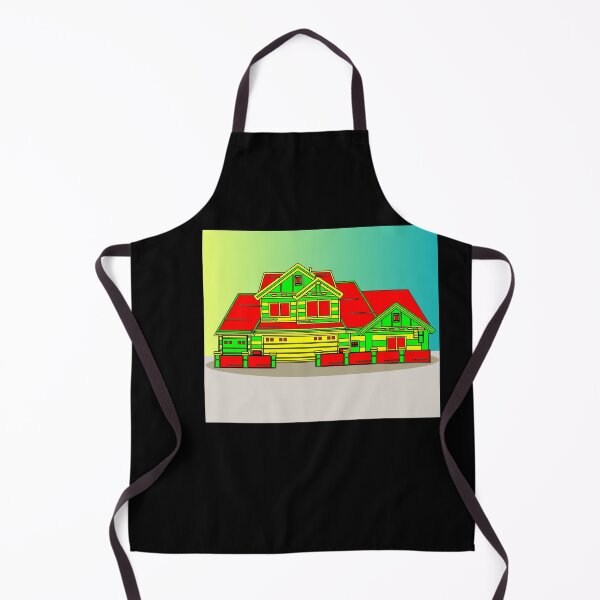 Item preview, Illustration Dream House Villa Color Effects designed and sold by flofin.
