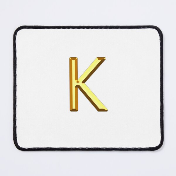 Item preview, Gold Alphabet K designed and sold by If-Art.
