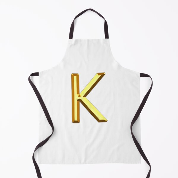 Item preview, Gold Alphabet K designed and sold by If-Art.