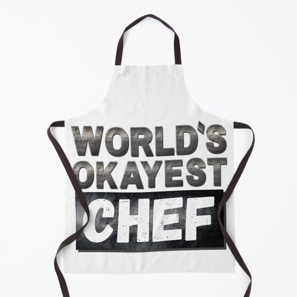 Item preview, World's Okayest Chef, Vintage Grunge designed and sold by ACC .