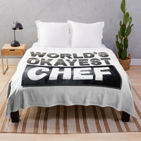 Item preview, World's Okayest Chef, Vintage Grunge designed and sold by ACC .