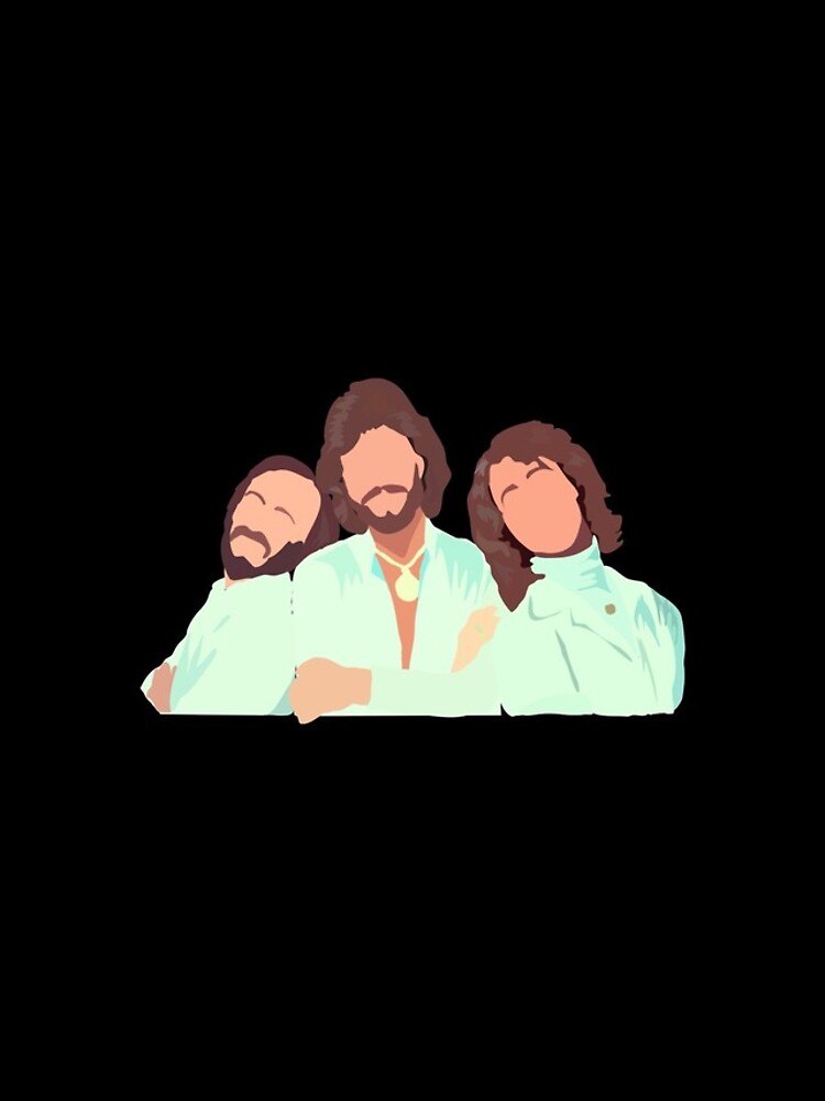 Thumbnail 4 of 4, iPhone Case, Beegees Sticker designed and sold by hisarir.