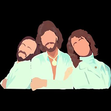 Artwork thumbnail, Beegees Sticker by hisarir