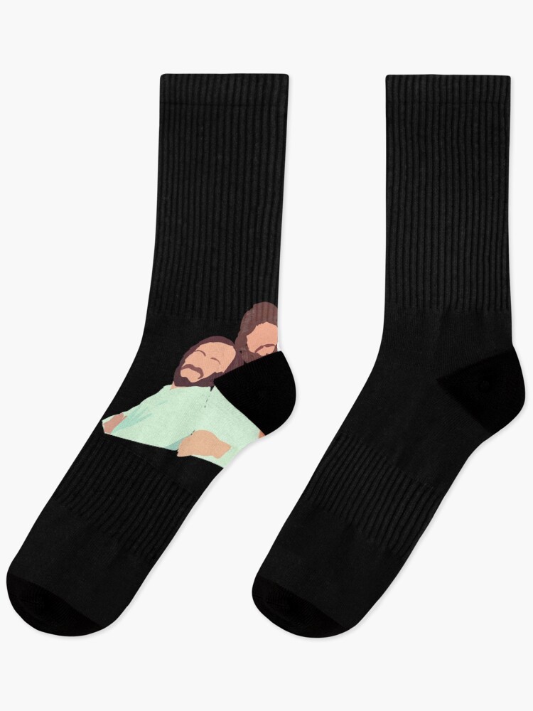 Thumbnail 1 of 5, Socks, Beegees Sticker designed and sold by hisarir.