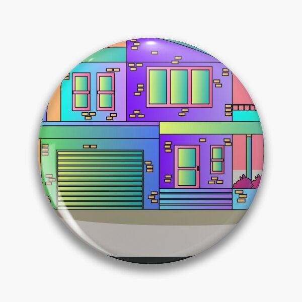 Item preview, Illustration Dream House Villa Color Effects designed and sold by flofin.