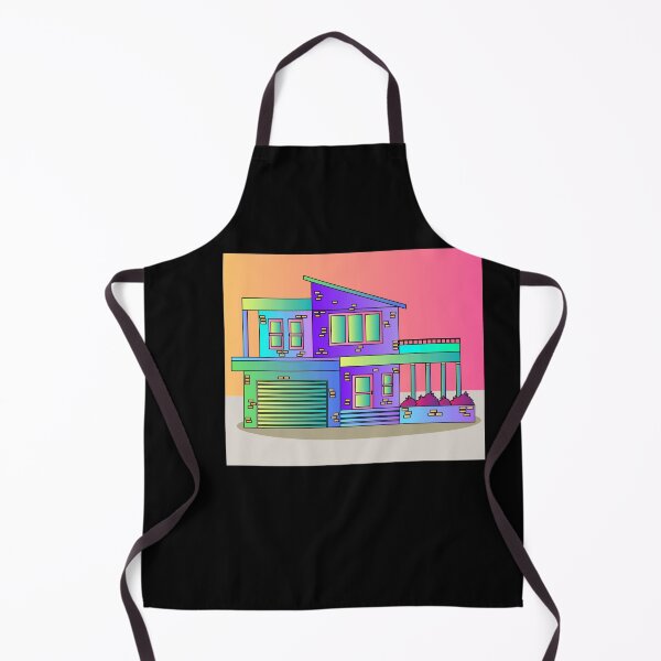 Item preview, Illustration Dream House Villa Color Effects designed and sold by flofin.
