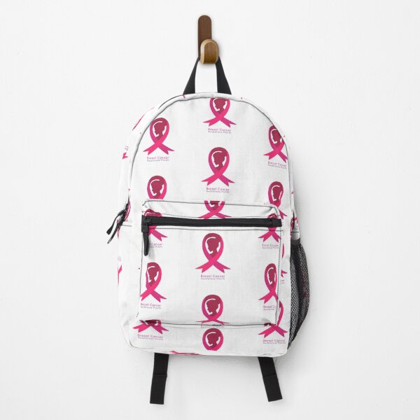 Item preview, Breast Cancer Awareness Month Women Silhouette with Pink Ribbon Medical designed and sold by WearWolfDesigns.