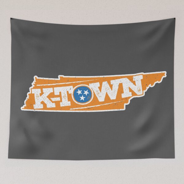 Item preview, K-Town Tennessee (Orange and Blue on Iron - Alt) designed and sold by Justin Ellis.