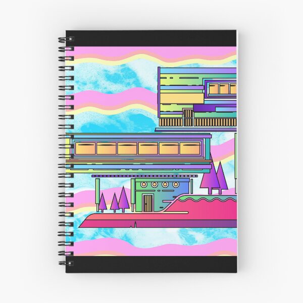 Item preview, Illustration Dream House Villa Color Effects designed and sold by flofin.
