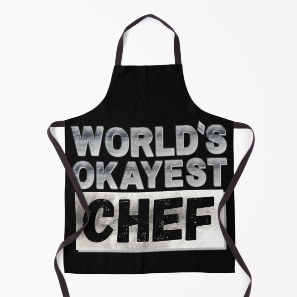 Item preview, World's Okayest Chef, Vintage Grunge designed and sold by ACC .