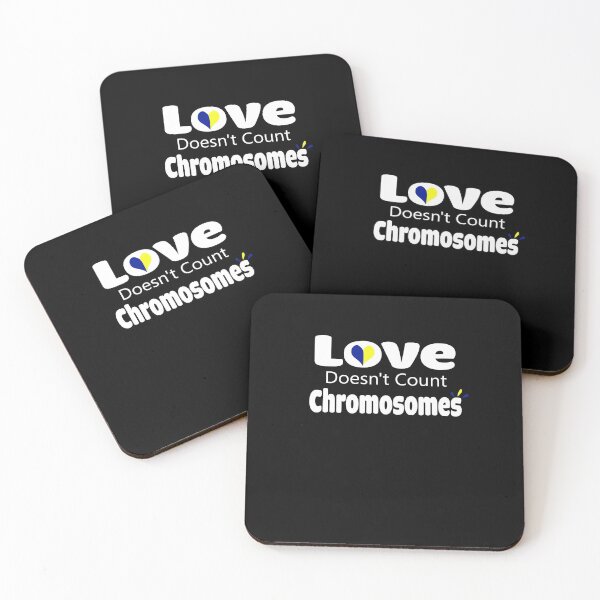Item preview, Love Doesn't Count Chromosomes Down Syndrome Awareness designed and sold by ayyoubdz.