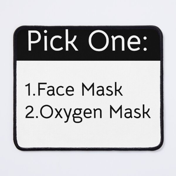 Item preview, Face Mask or Oxygen Mask designed and sold by PlacidHinds.