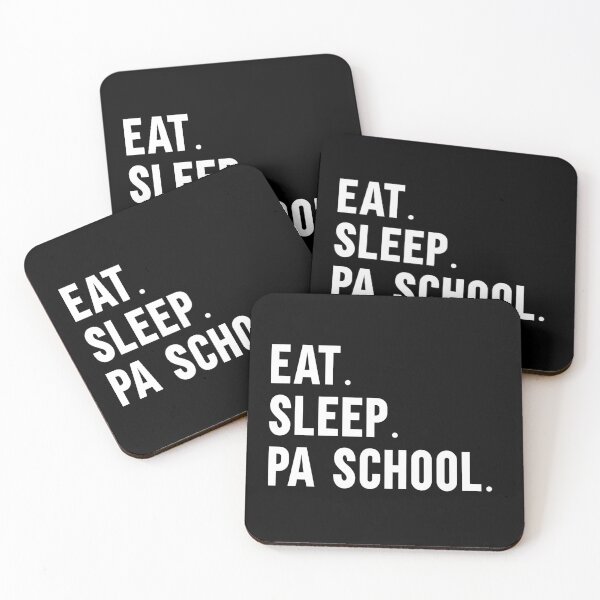 Item preview, Eat Sleep PA School : Funny Physician Assistant T-shirt Coworker Gag Gift For Men And Women (Birthday, Halloween, Christmas & Thanksgiving Gifts Idea) designed and sold by Letaf.