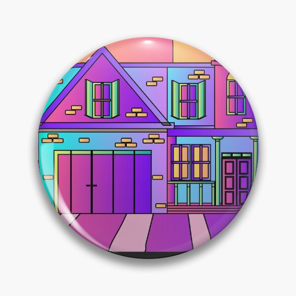 Item preview, Illustration Dream House Villa Color Effects designed and sold by flofin.
