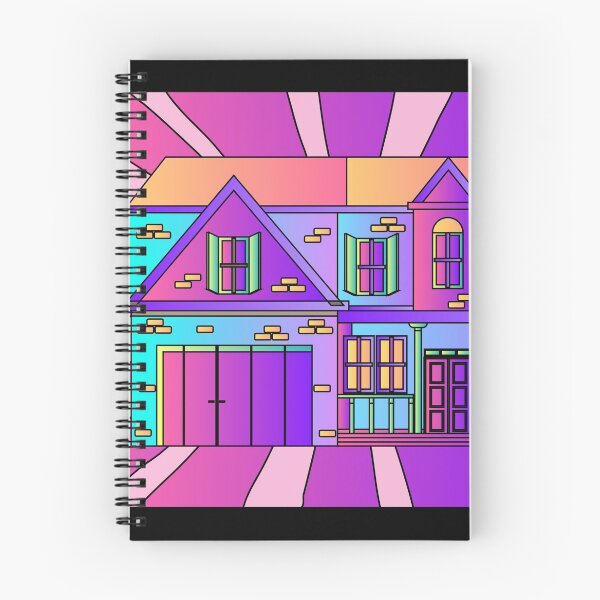 Item preview, Illustration Dream House Villa Color Effects designed and sold by flofin.