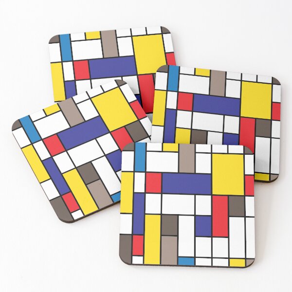 Item preview, Mondrian inspired design designed and sold by Lotofus.
