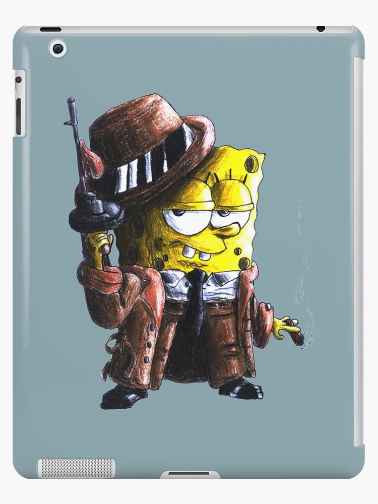 funny spongebob gangster (12) iPad Case & Skin for Sale by ChairToSpar