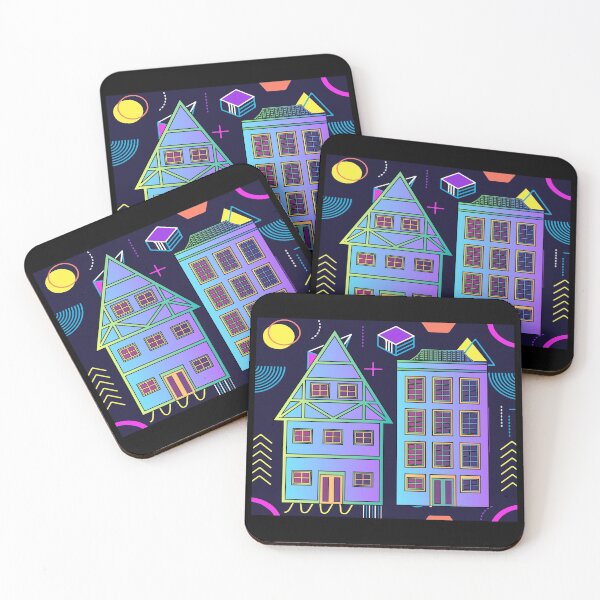 Item preview, Illustration Dream House Villa Color Effects designed and sold by flofin.